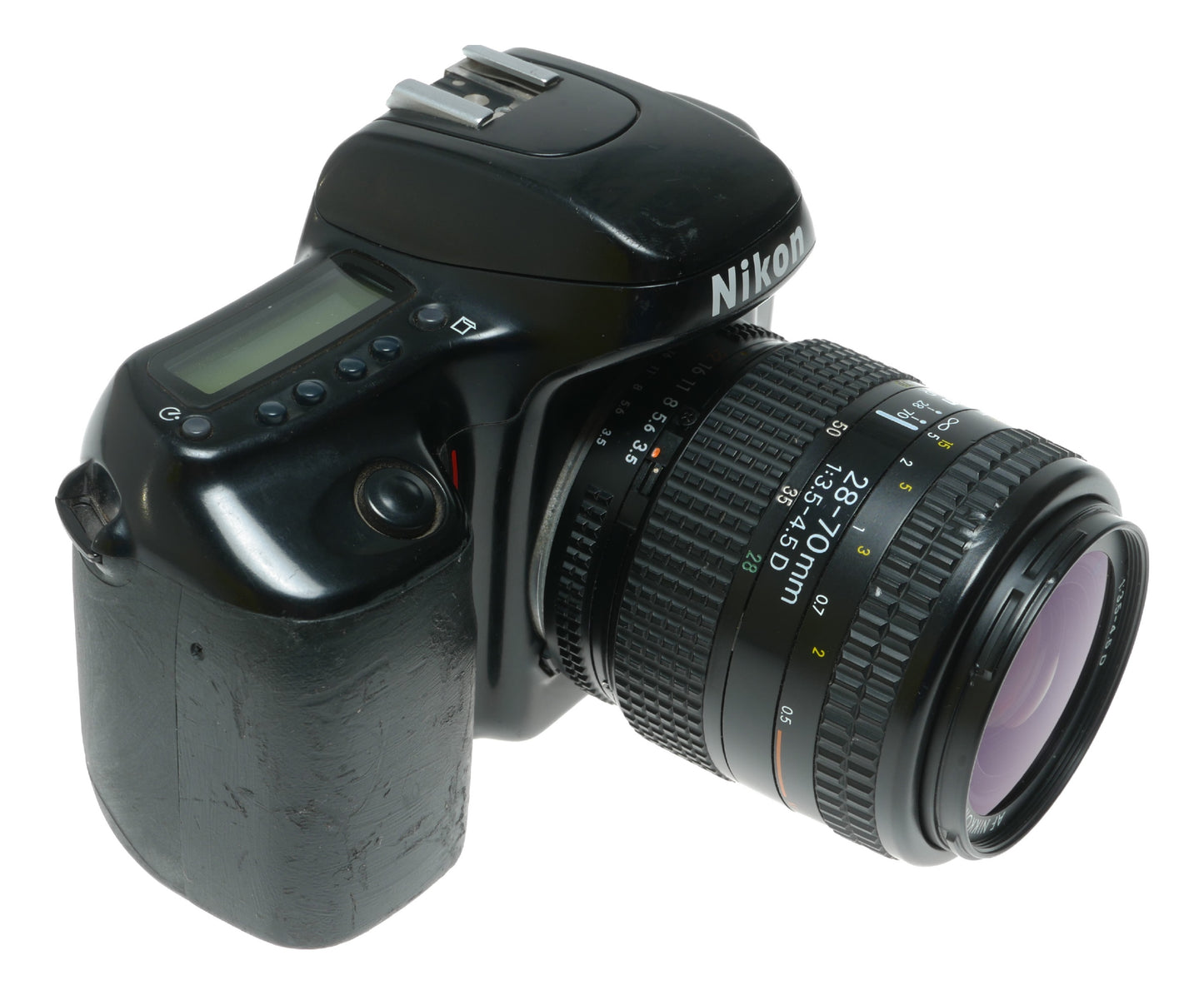 Nikon F50 35mm Film SLR Camera with AF Nikkor 28-70mm f/3.5-4.5D Lens - View 4