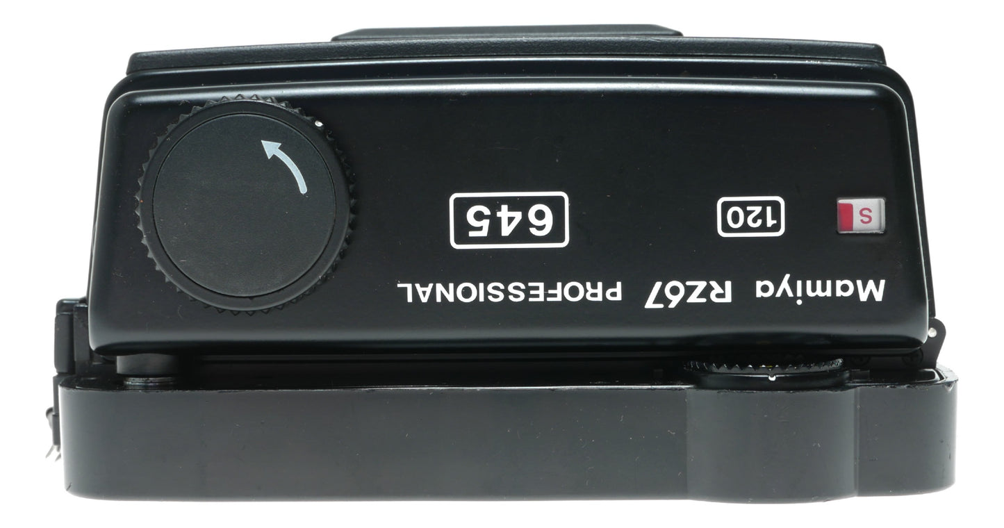 Mamiya RZ67 Professional Medium Format Film Camera with 645 Back, 120 Film, Made in Japan