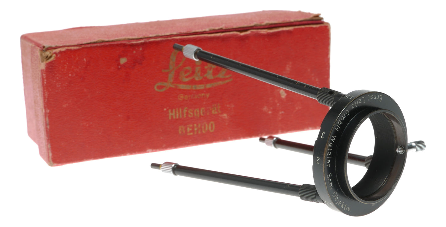Leitz Wetzlar 5cm f/2.8 Elmar Vintage Camera Lens from Germany - View 2