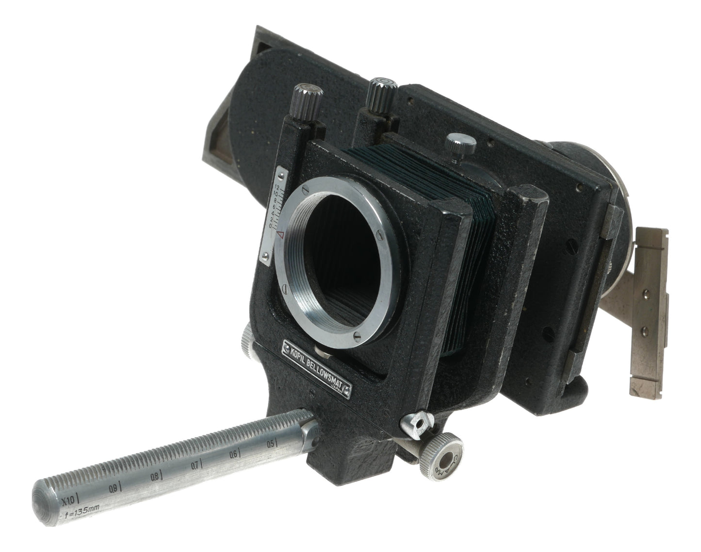 Leitz Wetzlar Bellowsmat Vintage Camera with Clamp and 1/50mm and 1/150mm Lenses - View 2