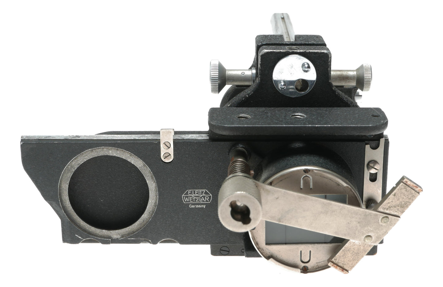 Leitz Wetzlar Bellowsmat Vintage Camera with Clamp and 1/50mm and 1/150mm Lenses - View 6