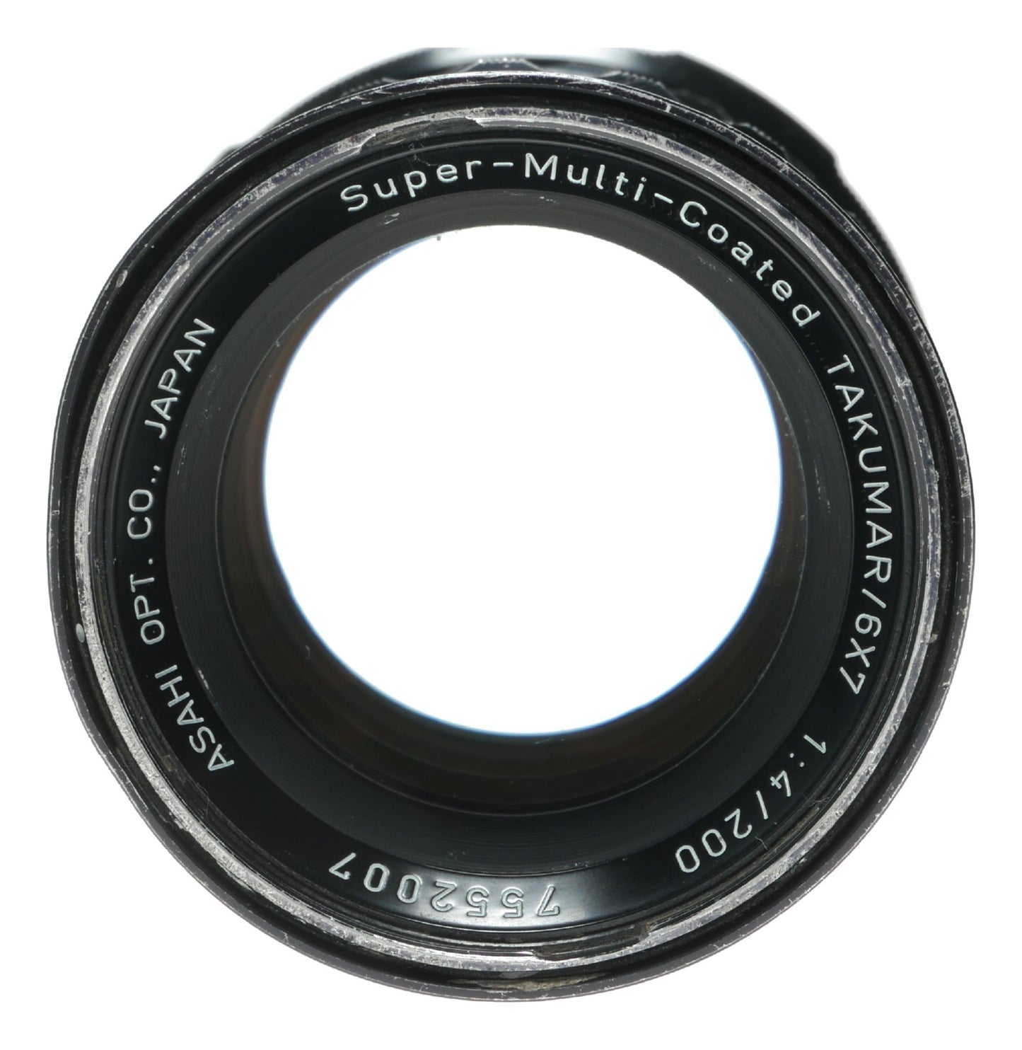 Asahi Opt. Co. Super-Multi-Coated Takumar 200mm f/4 Vintage SLR Lens from Japan - View 2