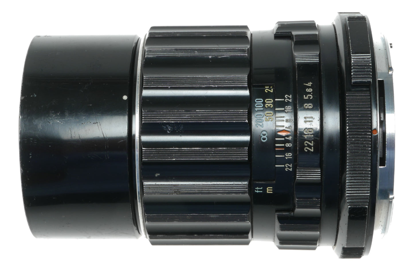 Asahi Opt. Co. Super-Multi-Coated Takumar 200mm f/4 Vintage SLR Lens from Japan - View 6