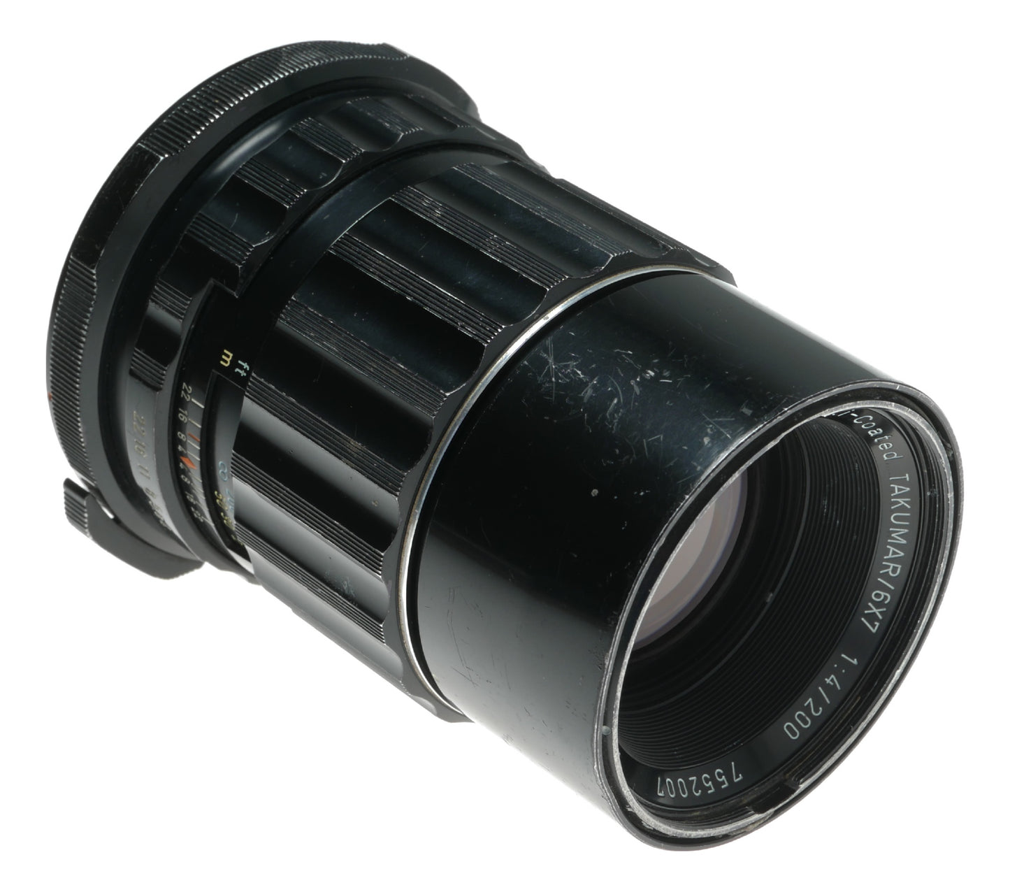Asahi Opt. Co. Super-Multi-Coated Takumar 200mm f/4 Vintage SLR Lens from Japan - View 9