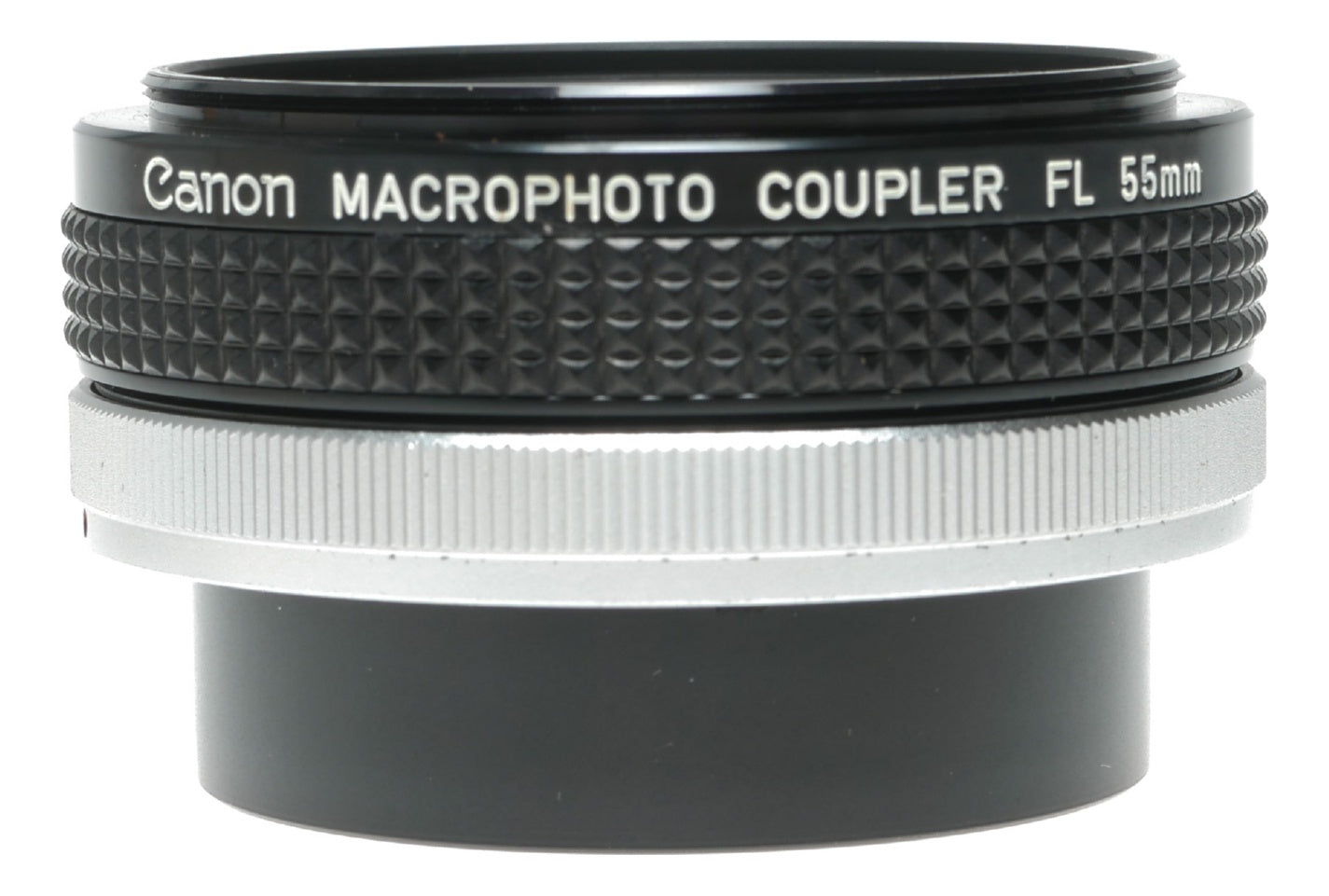 Canon FL 55mm Macro Coupler with Hood - Vintage Camera Accessory from Japan - View 2