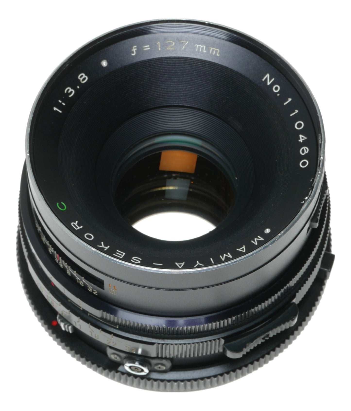 Mamiya-Sekor C 127mm f/3.8 Vintage Medium Format Camera Lens - View 8