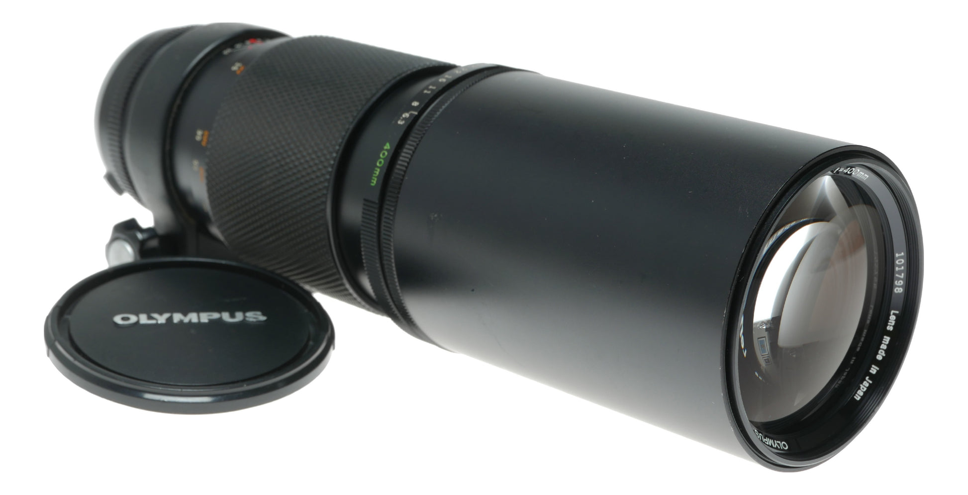 Olympus OM-System Zuiko MC Auto-T 400mm f/6.3 Telephoto Lens Made in Japan - View 2