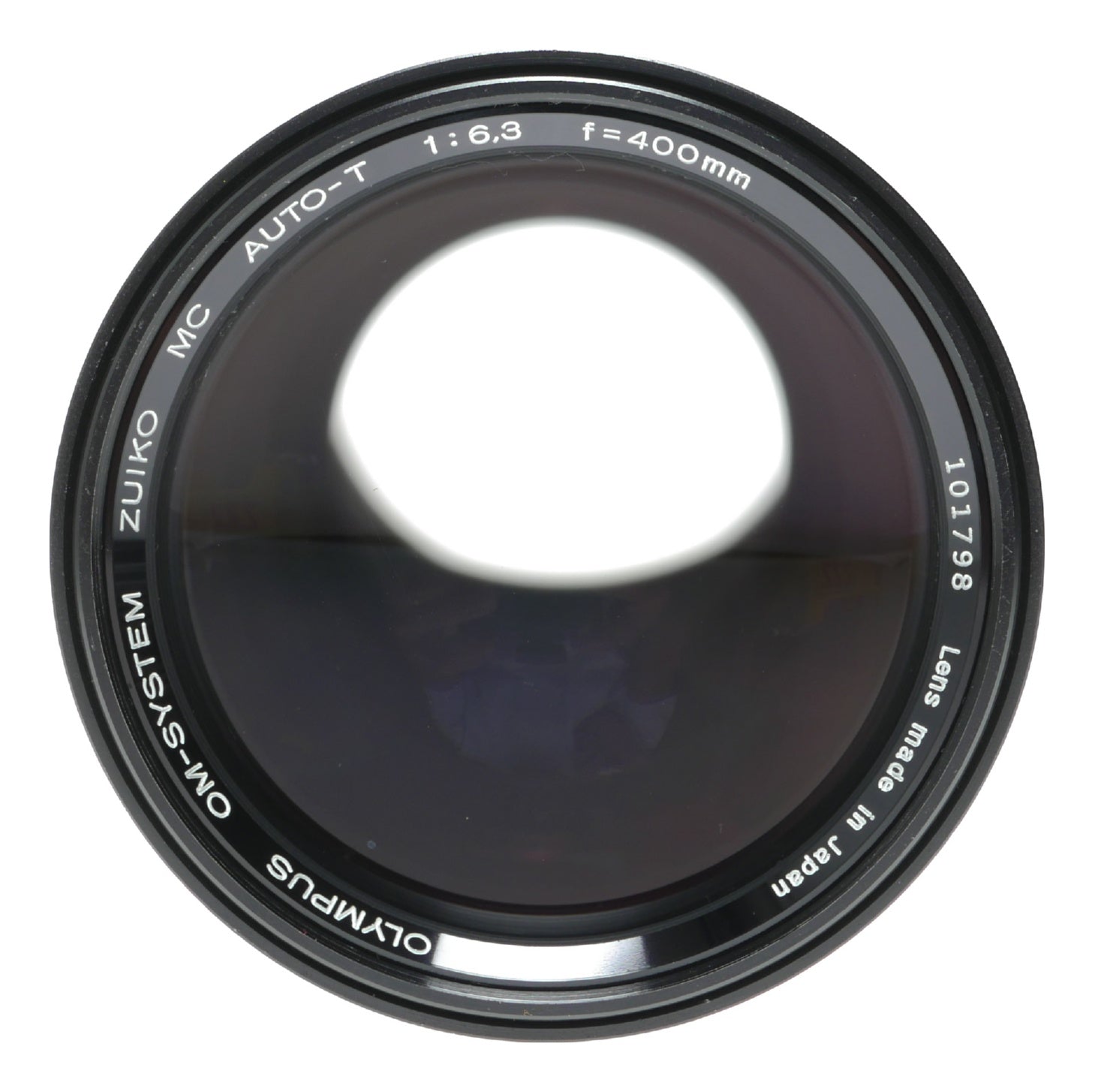 Olympus OM-System Zuiko MC Auto-T 400mm f/6.3 Telephoto Lens Made in Japan - View 3