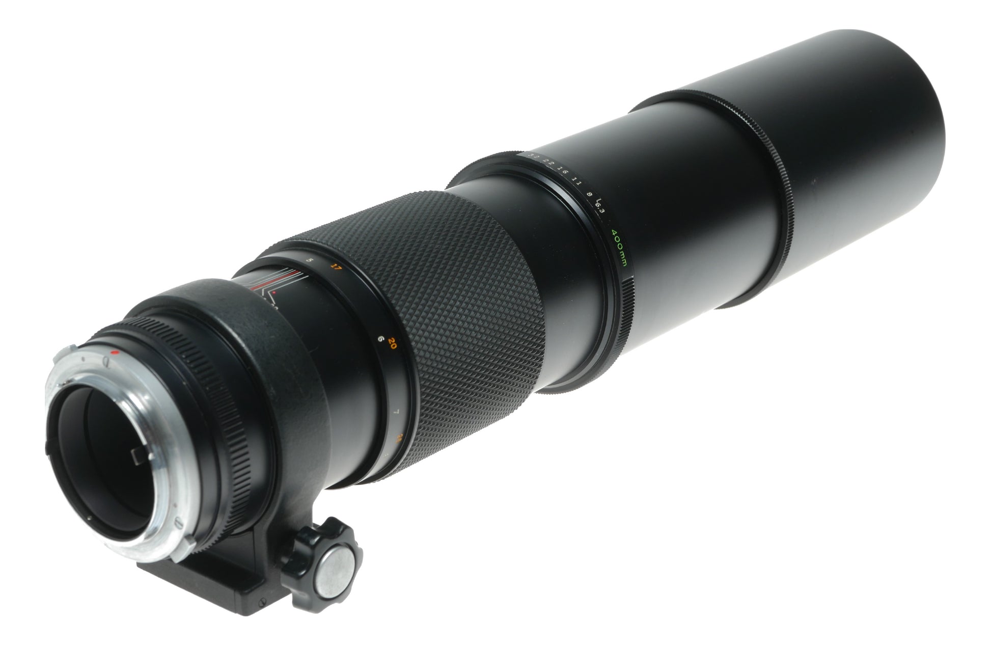 Olympus OM-System Zuiko MC Auto-T 400mm f/6.3 Telephoto Lens Made in Japan - View 7