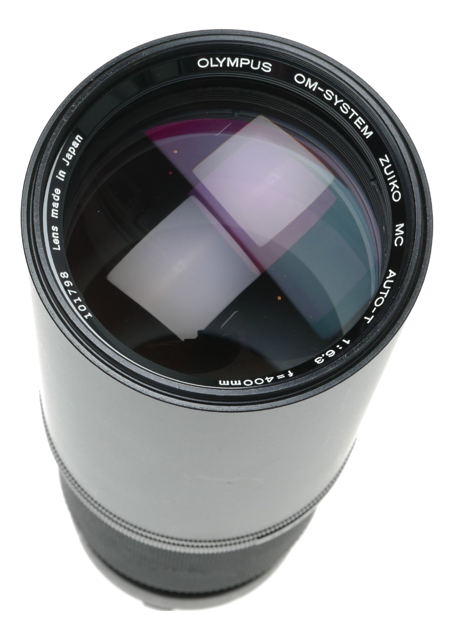 Olympus OM-System Zuiko MC Auto-T 400mm f/6.3 Telephoto Lens Made in Japan - View 12