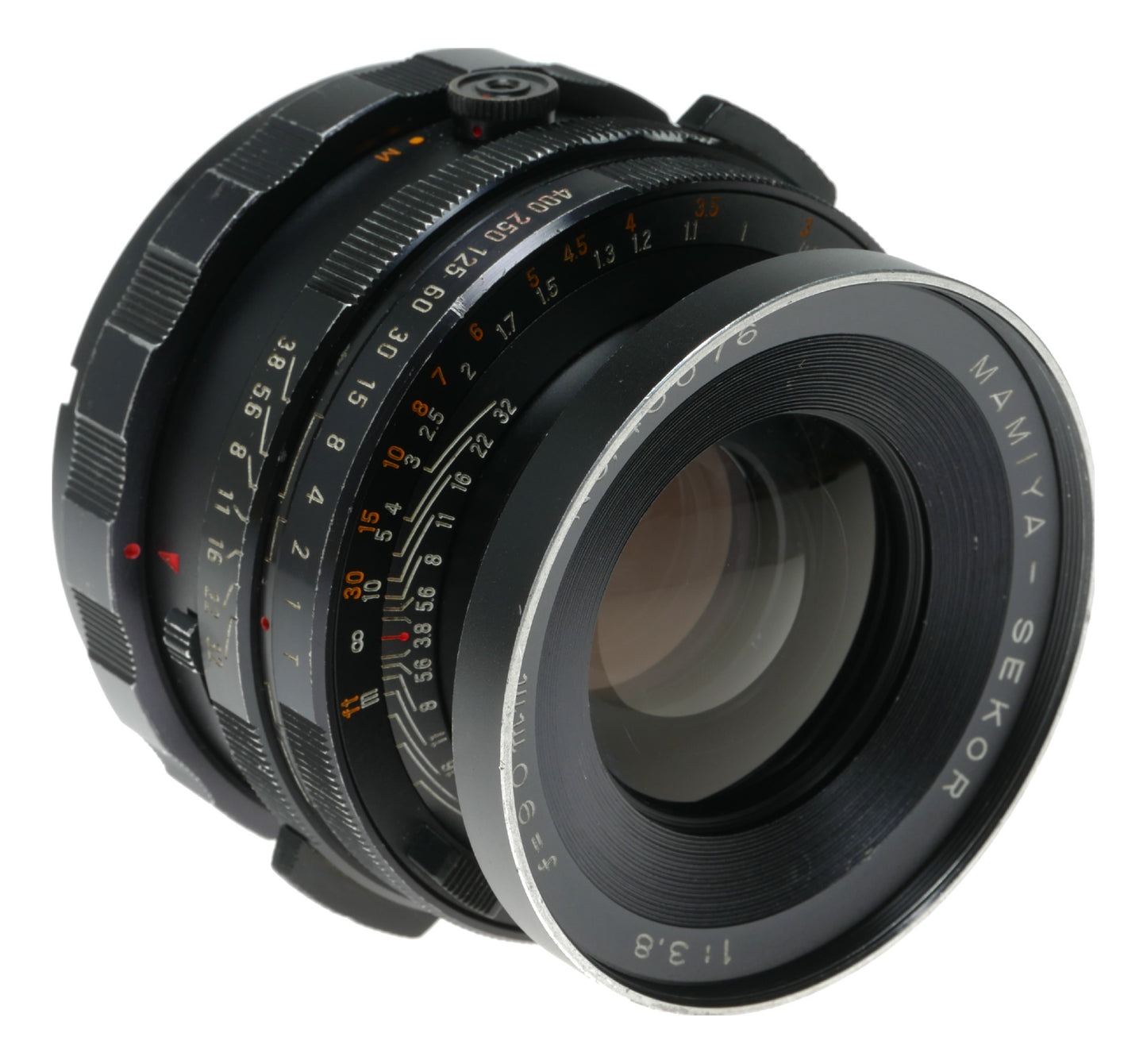 Mamiya-Sekor 90mm f/3.8 Vintage Camera Lens - View 4