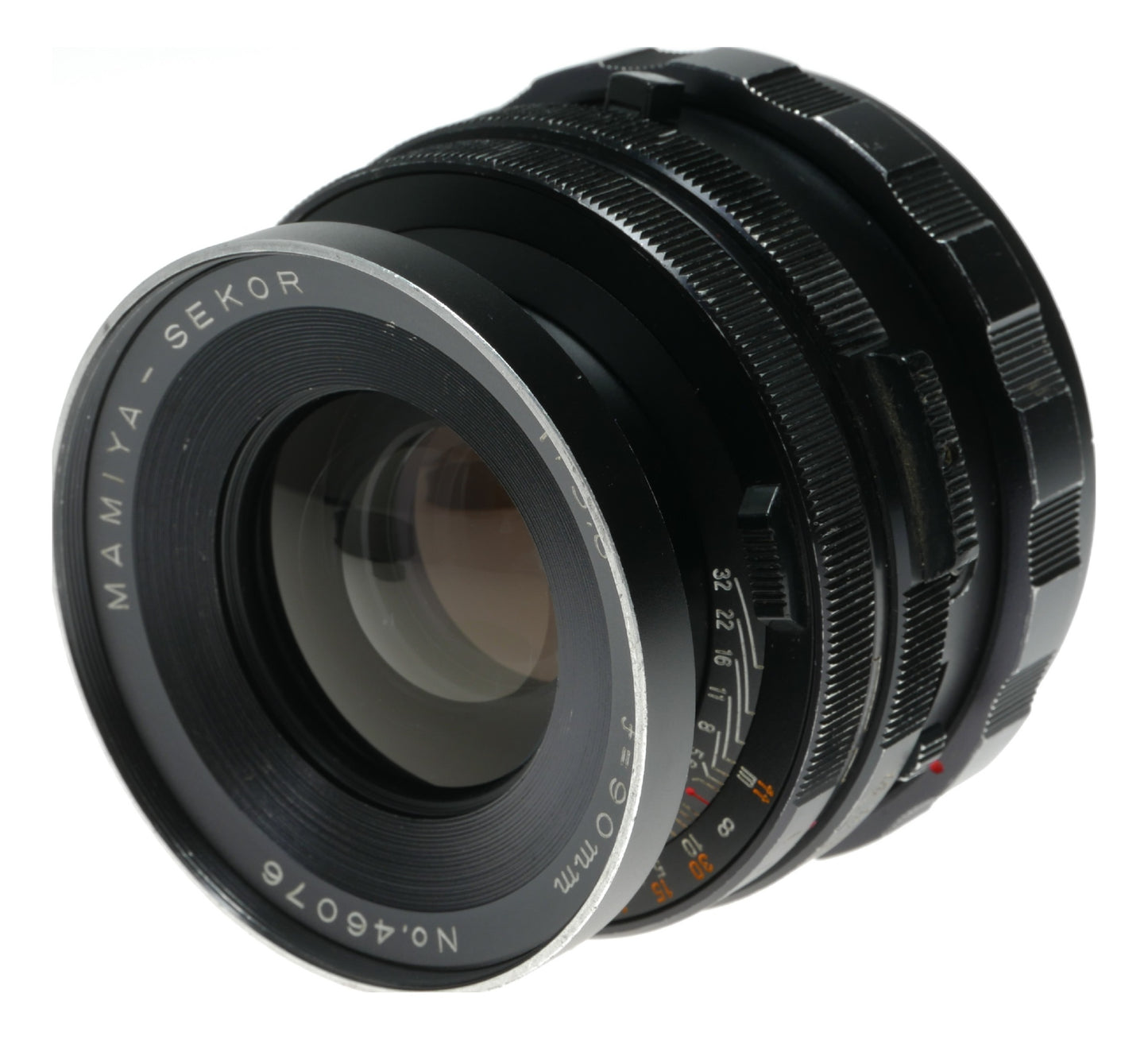 Mamiya-Sekor 90mm f/3.8 Vintage Camera Lens - View 5