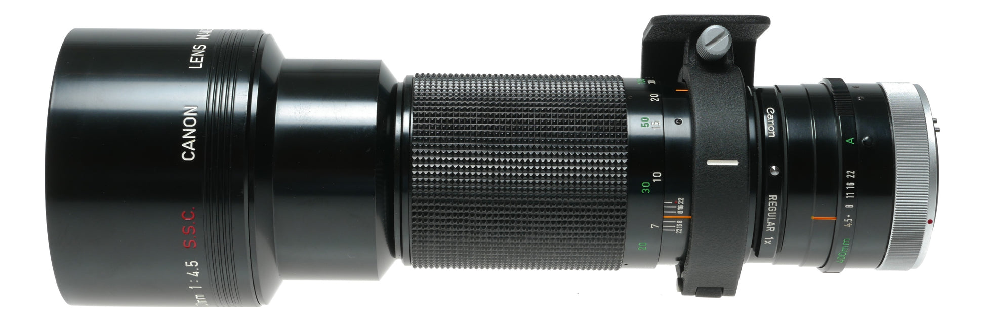 Canon FD 400mm f/4.5 SSC Lens Vintage FD Mount Camera Lens Made in Japan - View 4