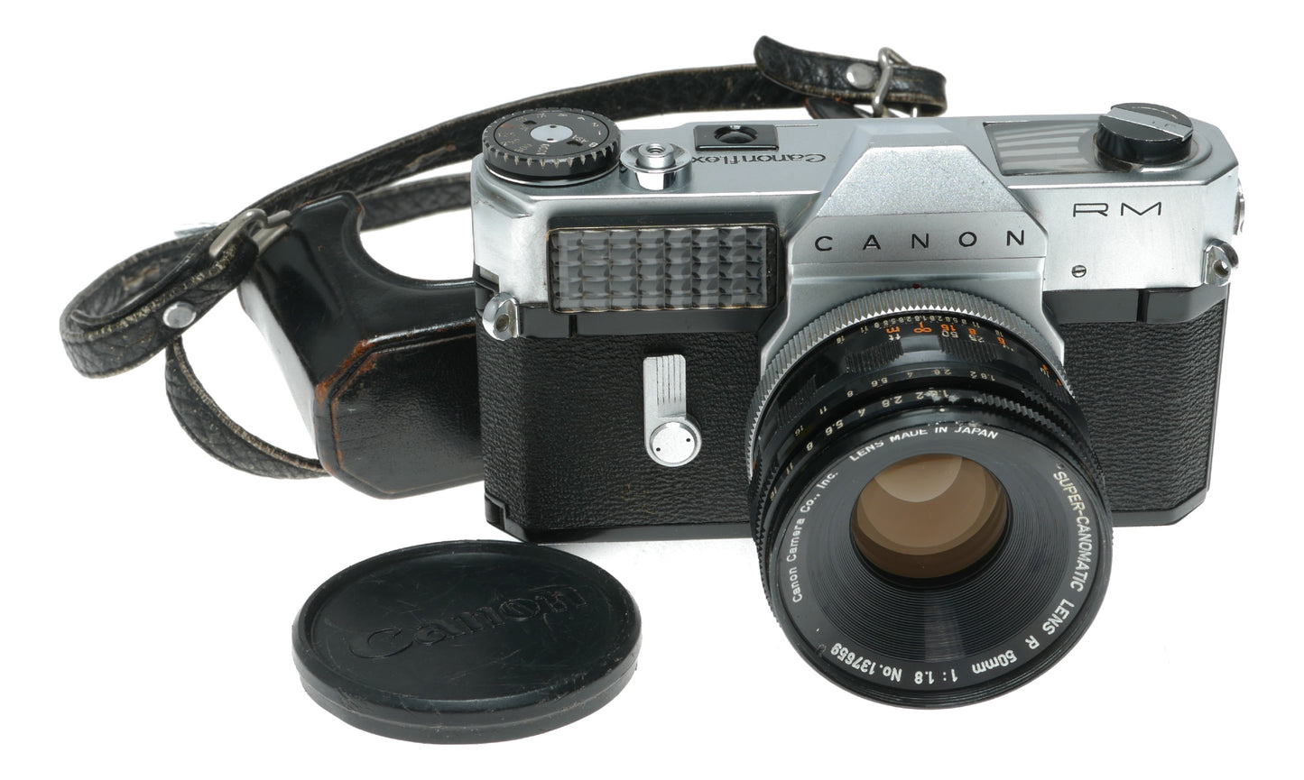 Canonflex Vintage SLR Camera with Super-Canomatic 50mm f/1.8 Lens
