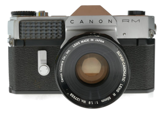 Canonflex Vintage SLR Camera with Super-Canomatic 50mm f/1.8 Lens - View 2