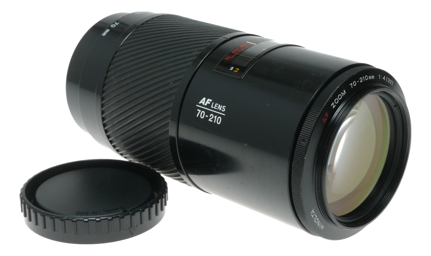 Minolta AF Zoom 70-210mm f/4 Macro Lens - Made in Japan