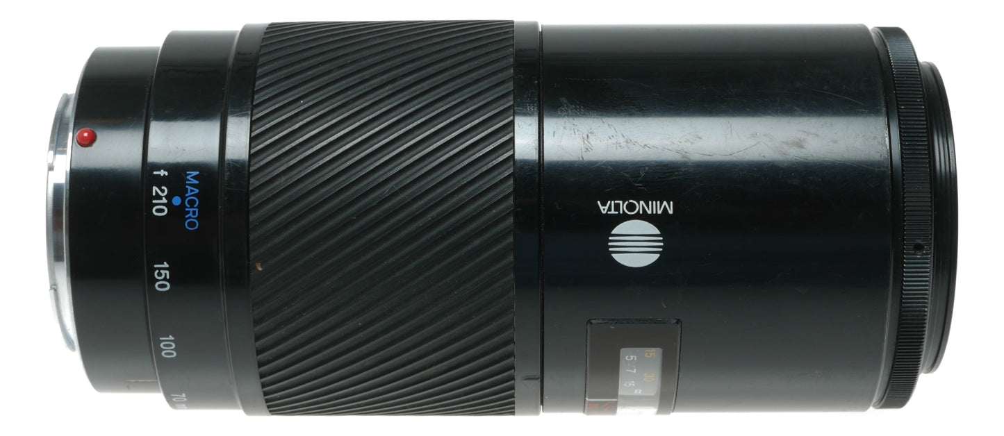 Minolta AF Zoom 70-210mm f/4 Macro Lens - Made in Japan - View 9