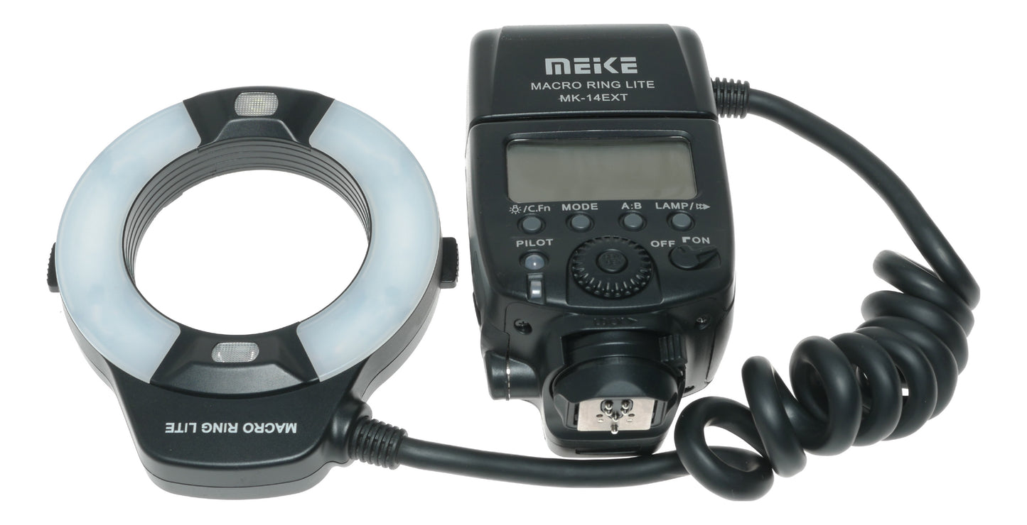 Meike MK-14EXT Macro Ring Lite Flash for Camera Photography - View 2