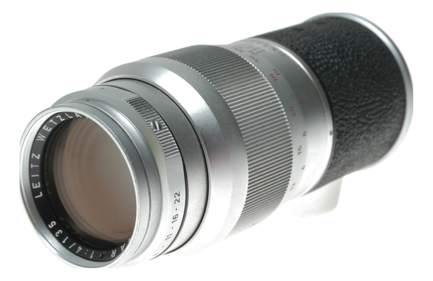 Leica Leitz Wetzlar Elmar 135mm f/3.5 Vintage Lens from Germany - View 2