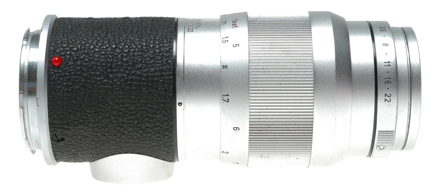 Leica Leitz Wetzlar Elmar 135mm f/3.5 Vintage Lens from Germany - View 4