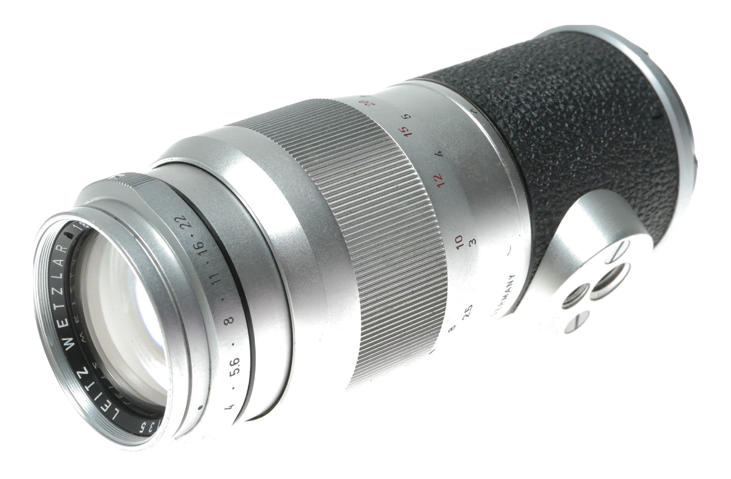 Leica Leitz Wetzlar Elmar 135mm f/3.5 Vintage Lens from Germany - View 9