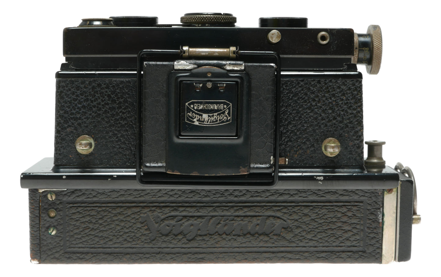 Voigtländer Stereo Vintage Camera with Heliar 1:4.5 40mm Lens and Compur Shutter - View 5
