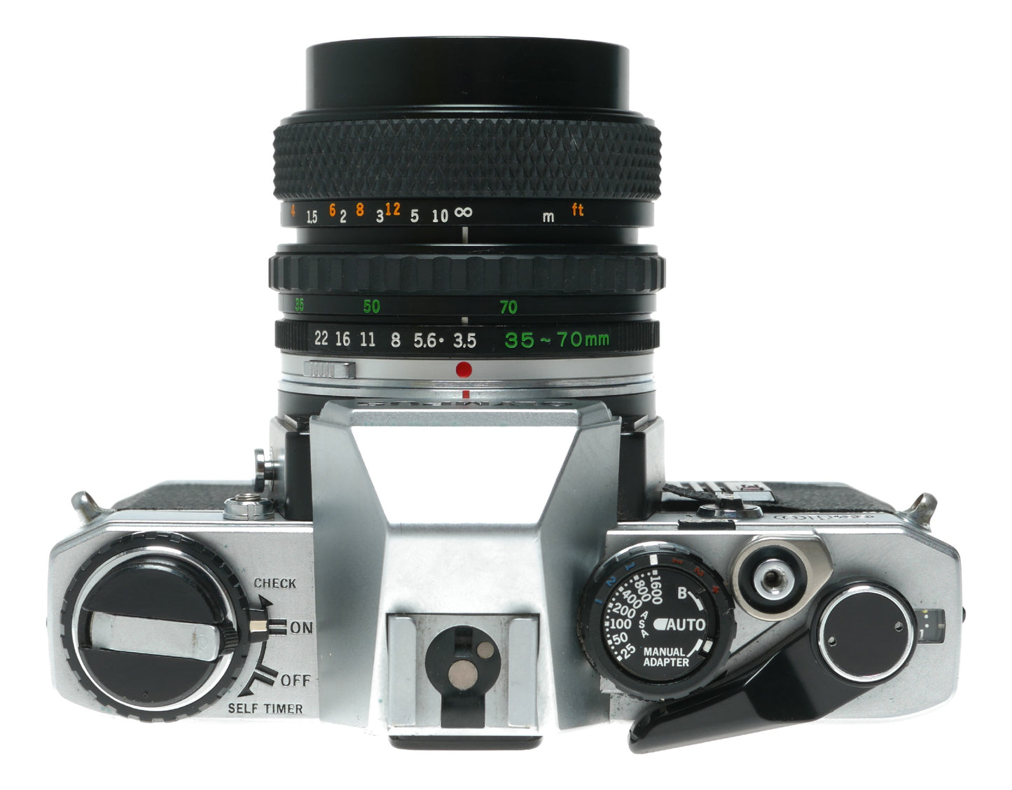 Olympus OM10 Vintage SLR Camera with 35-70mm f/3.5-4.5 Zuiko Auto-Zoom Lens - View 5