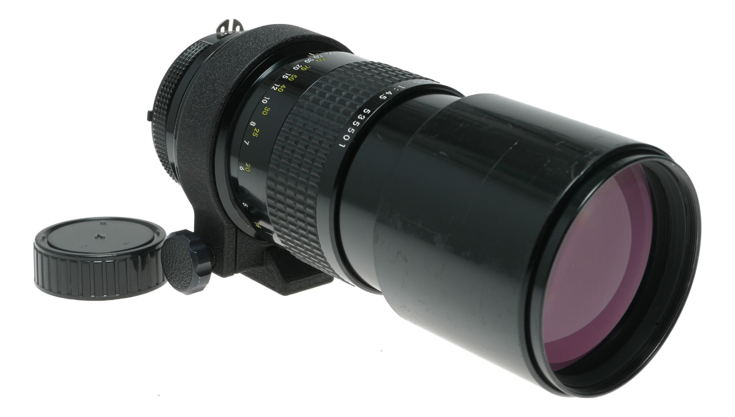 Nikon Nikkor 300mm f/4.5 Manual Focus Telephoto Lens