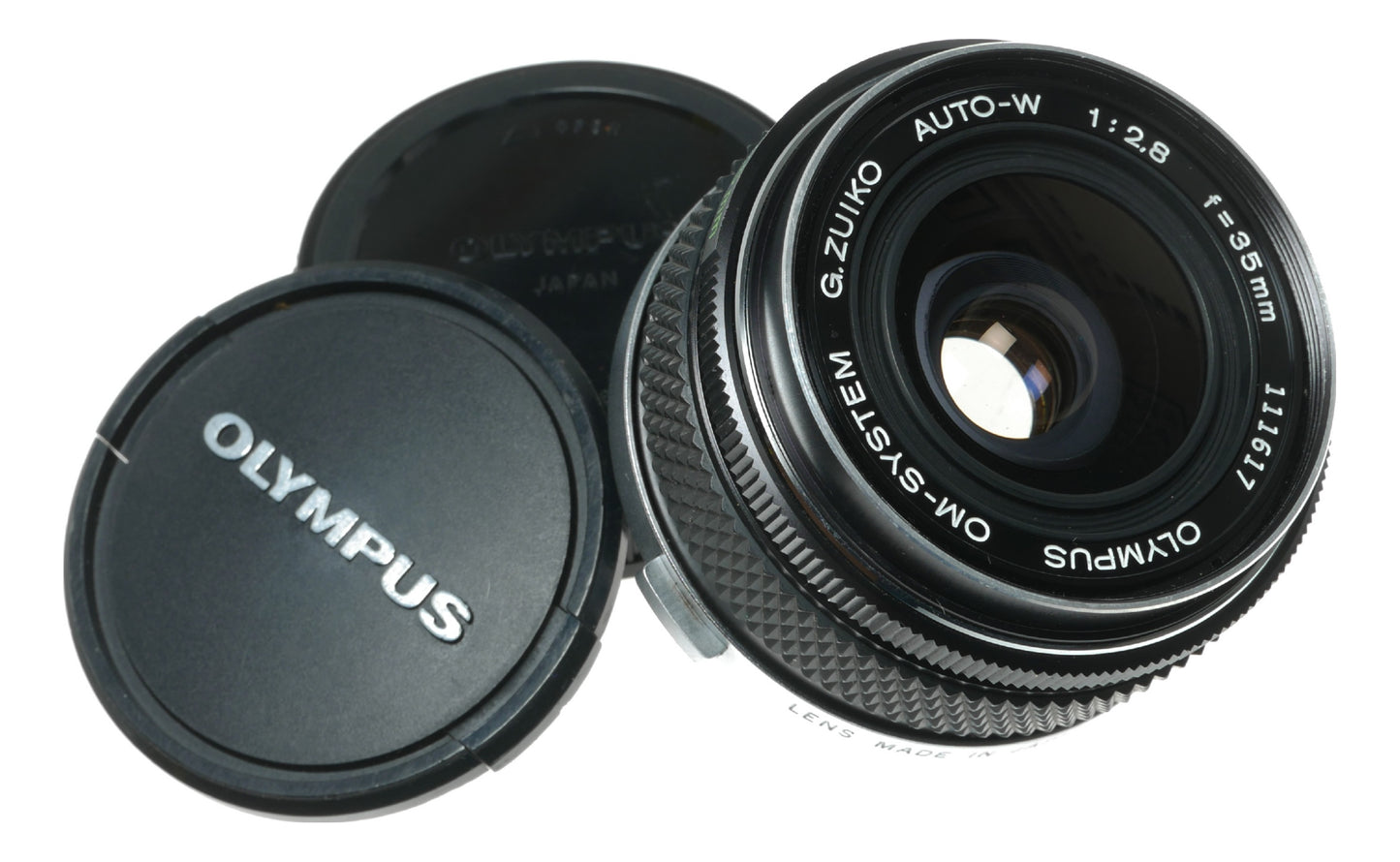 Olympus OM-System G.Zuiko Auto-W 35mm f/2.8 Vintage Lens