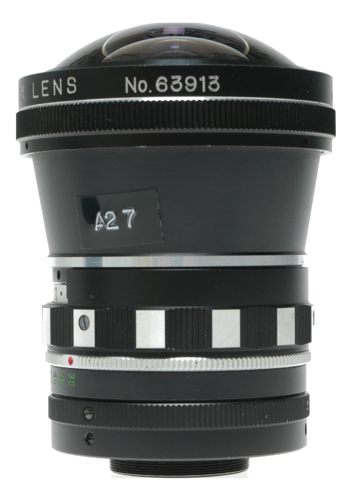 Soligor 180° Fisheye Auxiliary Lens - Vintage Japanese Optical Accessory with Multiple Aperture Settings - View 3