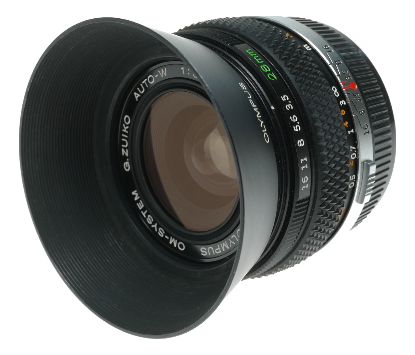 Olympus OM-System G.Zuiko Auto-W 28mm f/3.5 Vintage Lens Made in Japan - View 8