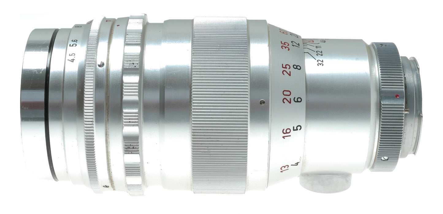 Steinheil Tele-Quinar 200mm f/4.5 Vintage Telephoto Lens from Germany - View 5