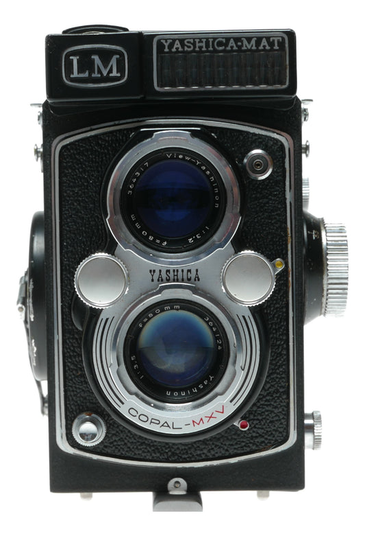 Yashica-Mat LM Vintage TLR Camera with Yashinon 80mm f/3.5 Lens for 120 Film - View 2