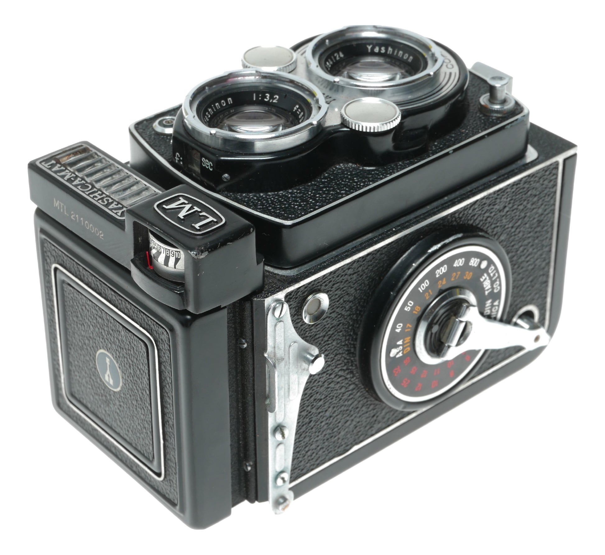 Yashica-Mat LM Vintage TLR Camera with Yashinon 80mm f/3.5 Lens for 120 Film - View 5