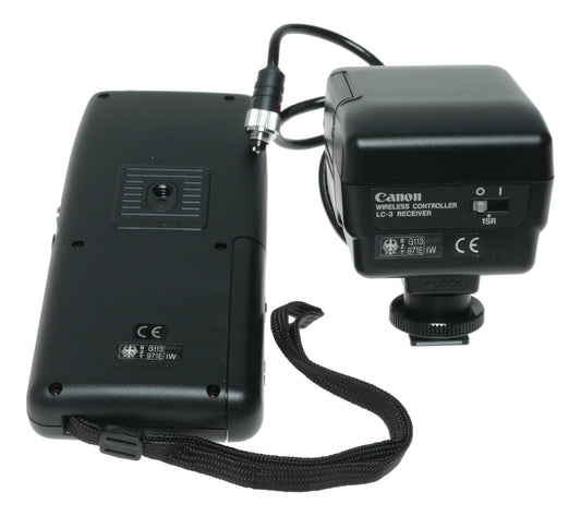 Canon LC-3 Wireless Controller Set with Transmitter, Receiver, and Bracket, Made in Japan - View 4