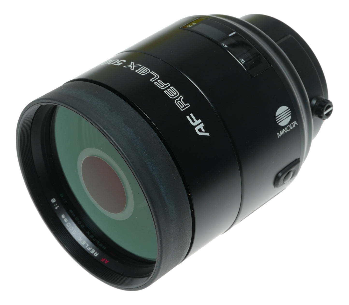 Minolta AF Reflex 500mm f/8 Manual Focus Mirror Lens for Minolta Z-Series Cameras - View 3