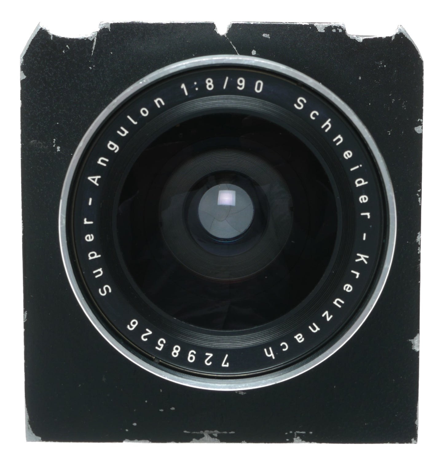 Schneider-Kreuznach Super-Angulon 90mm f/8 Lens Made in Germany - View 2