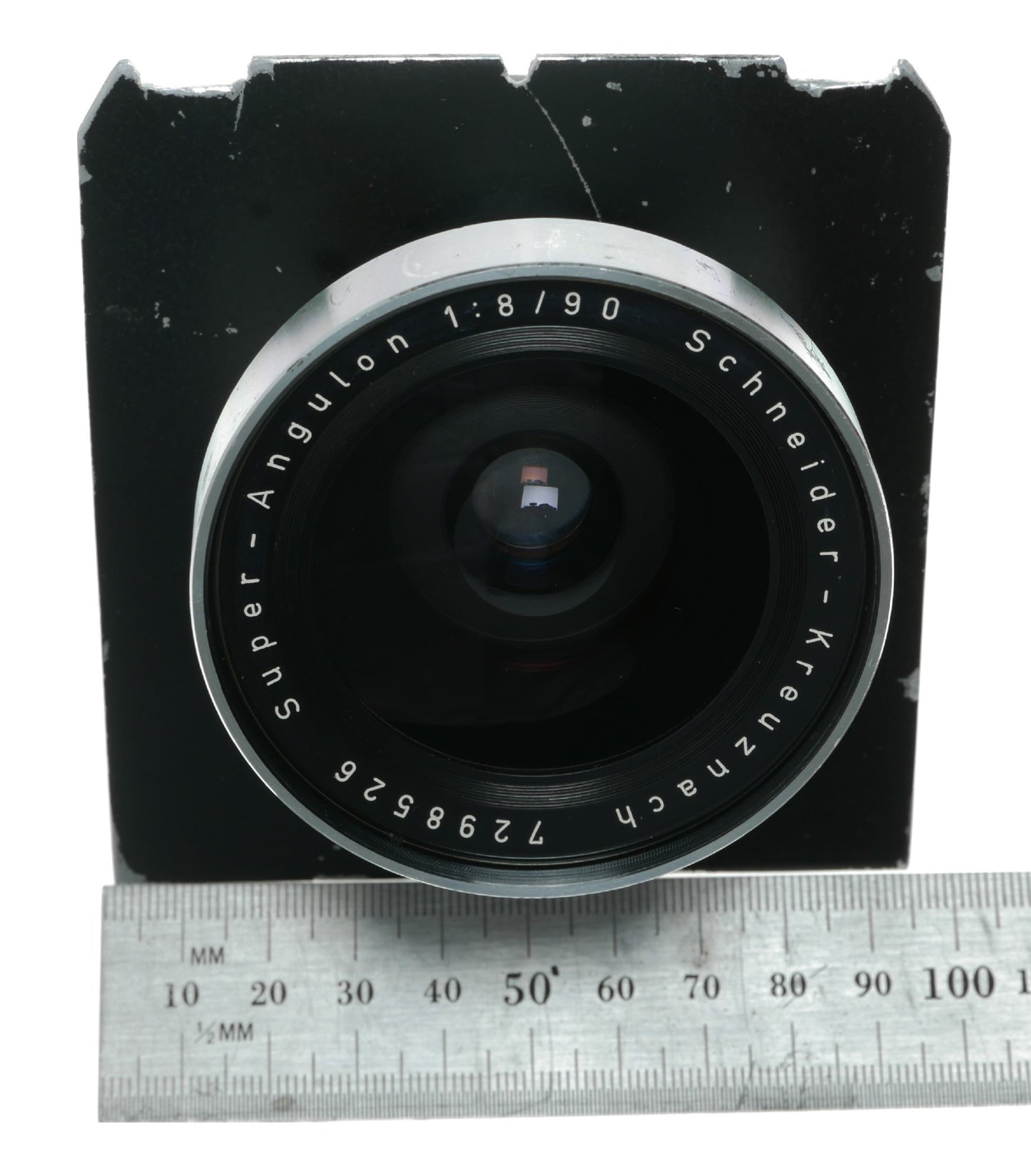 Schneider-Kreuznach Super-Angulon 90mm f/8 Lens Made in Germany - View 9