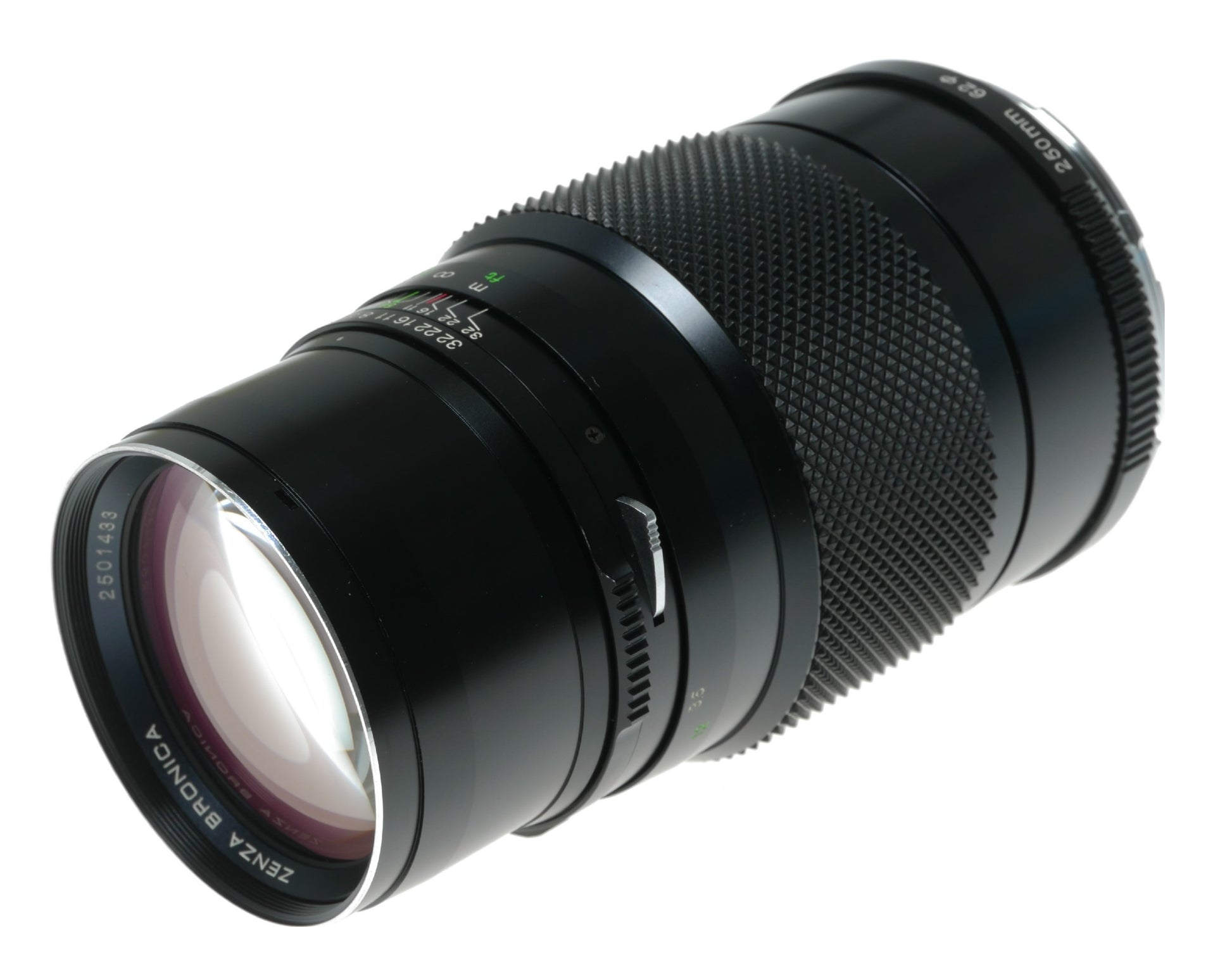 Bronica Zenzanon MC 250mm f/5.6 Manual Focus Lens for 6x6 Medium Format Camera - View 3