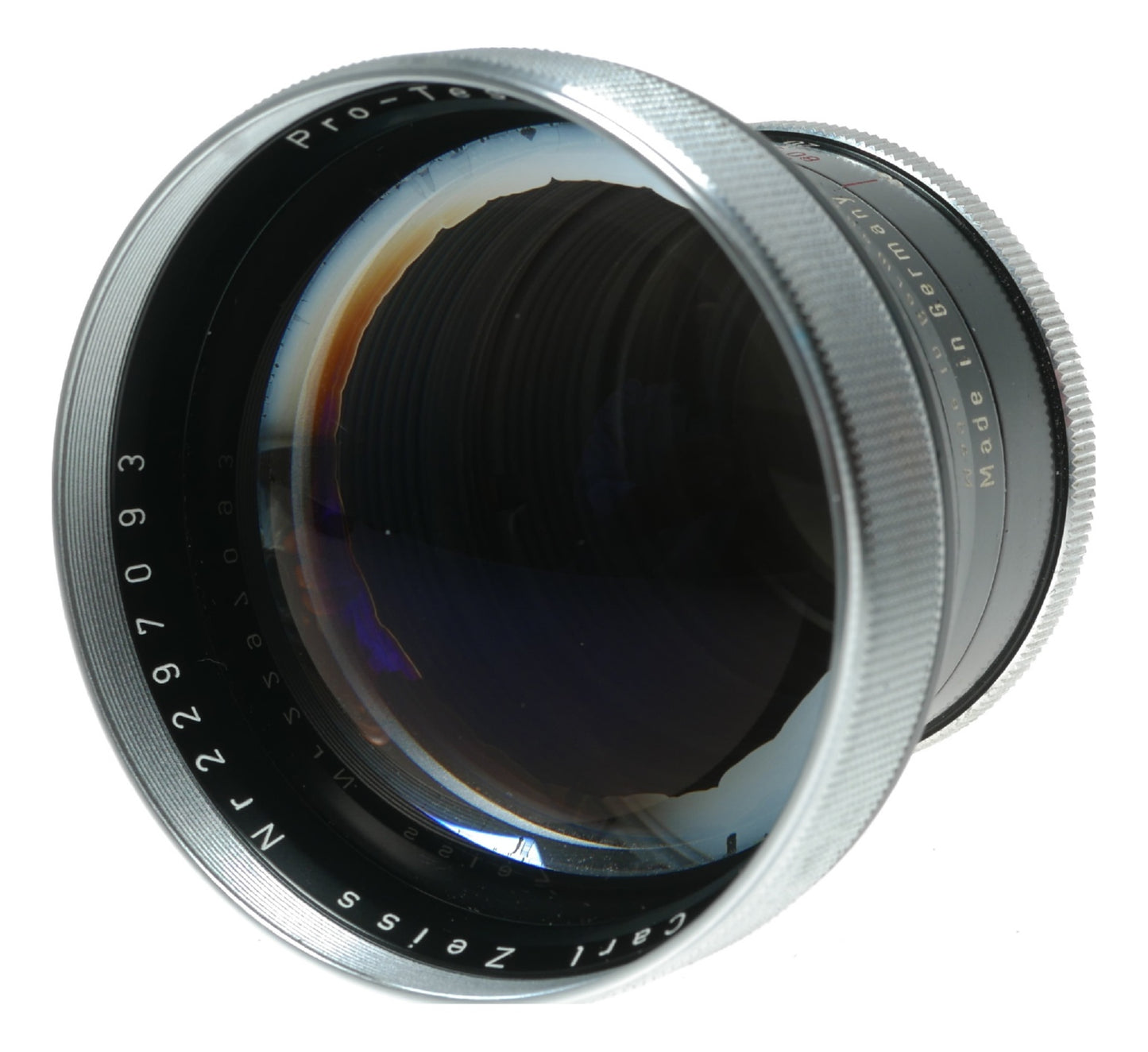 Carl Zeiss Tele-Pro-Tessar 85mm f/4 Vintage Camera Lens Made in Germany - View 8