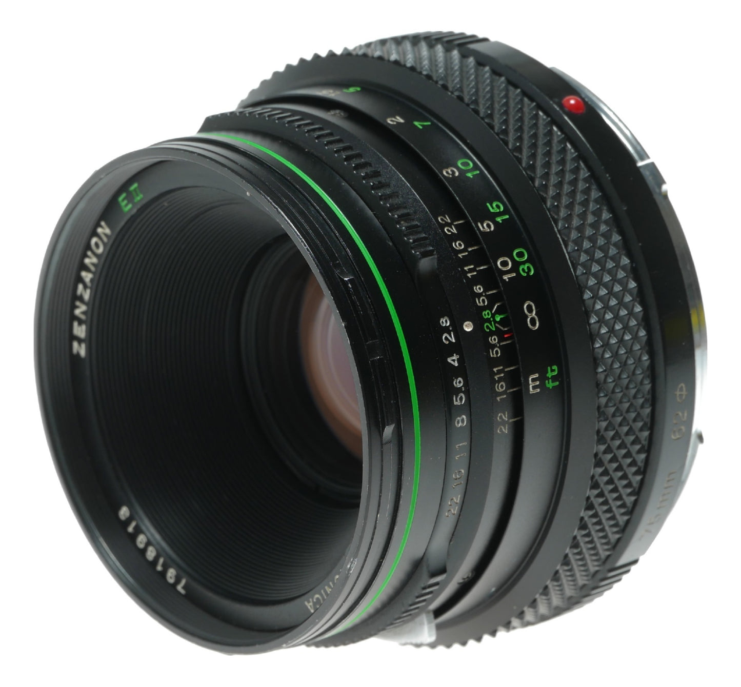 Zenza Bronica Zenzanon 75mm f/2.8 Vintage Medium Format Camera Lens - View 7