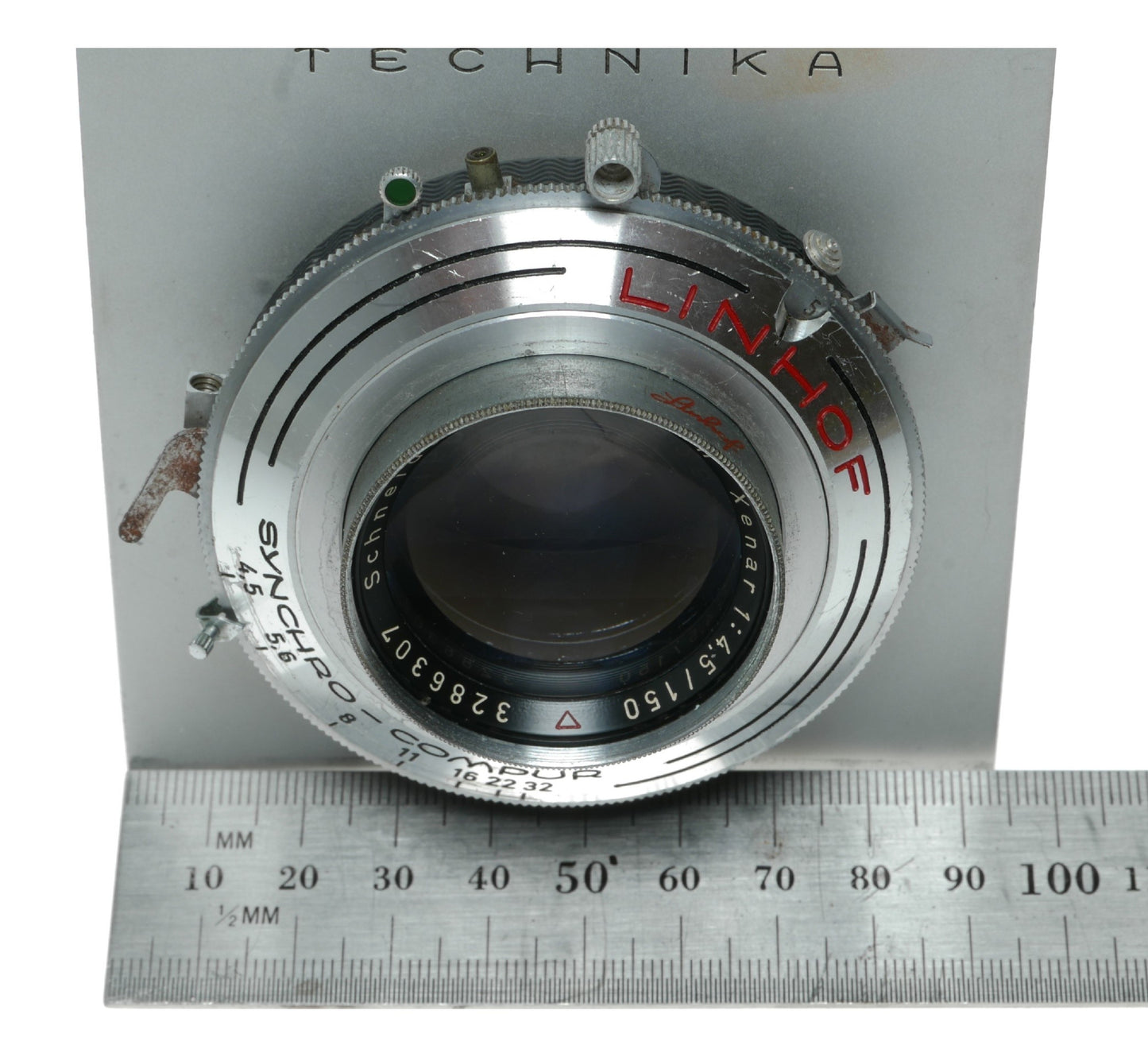 Linhof Technika IV Vintage Large Format Camera with Schneider-Kreuznach Xenar 150mm f/4.5 Lens - View 2