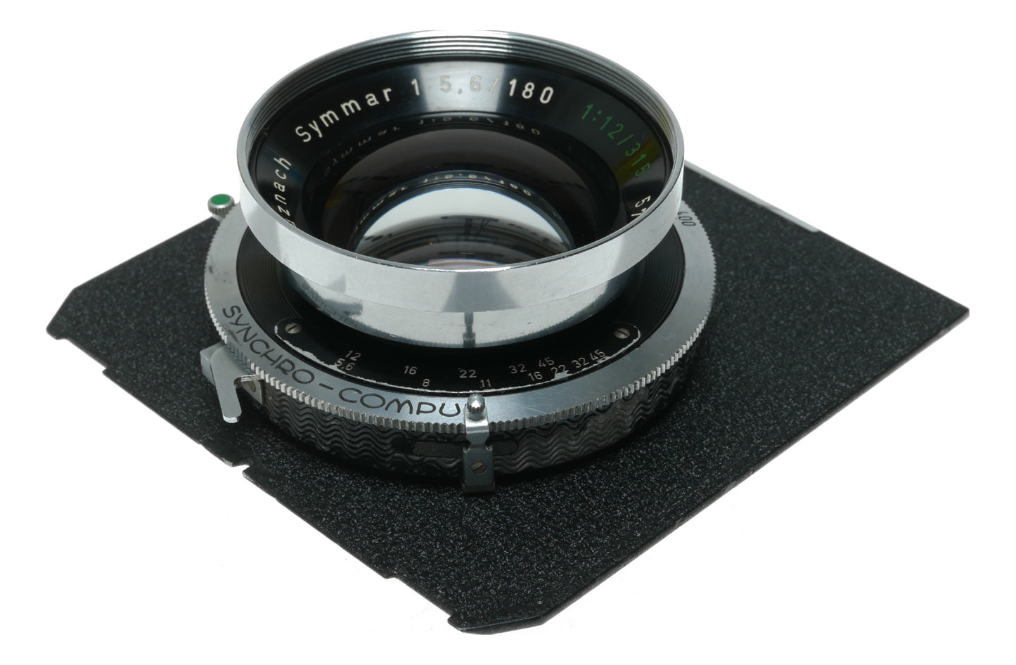 Schneider-Kreuznach Symmar 180mm f/5.6 Vintage Large Format Lens with Synchro-Compur Shutter - View 3