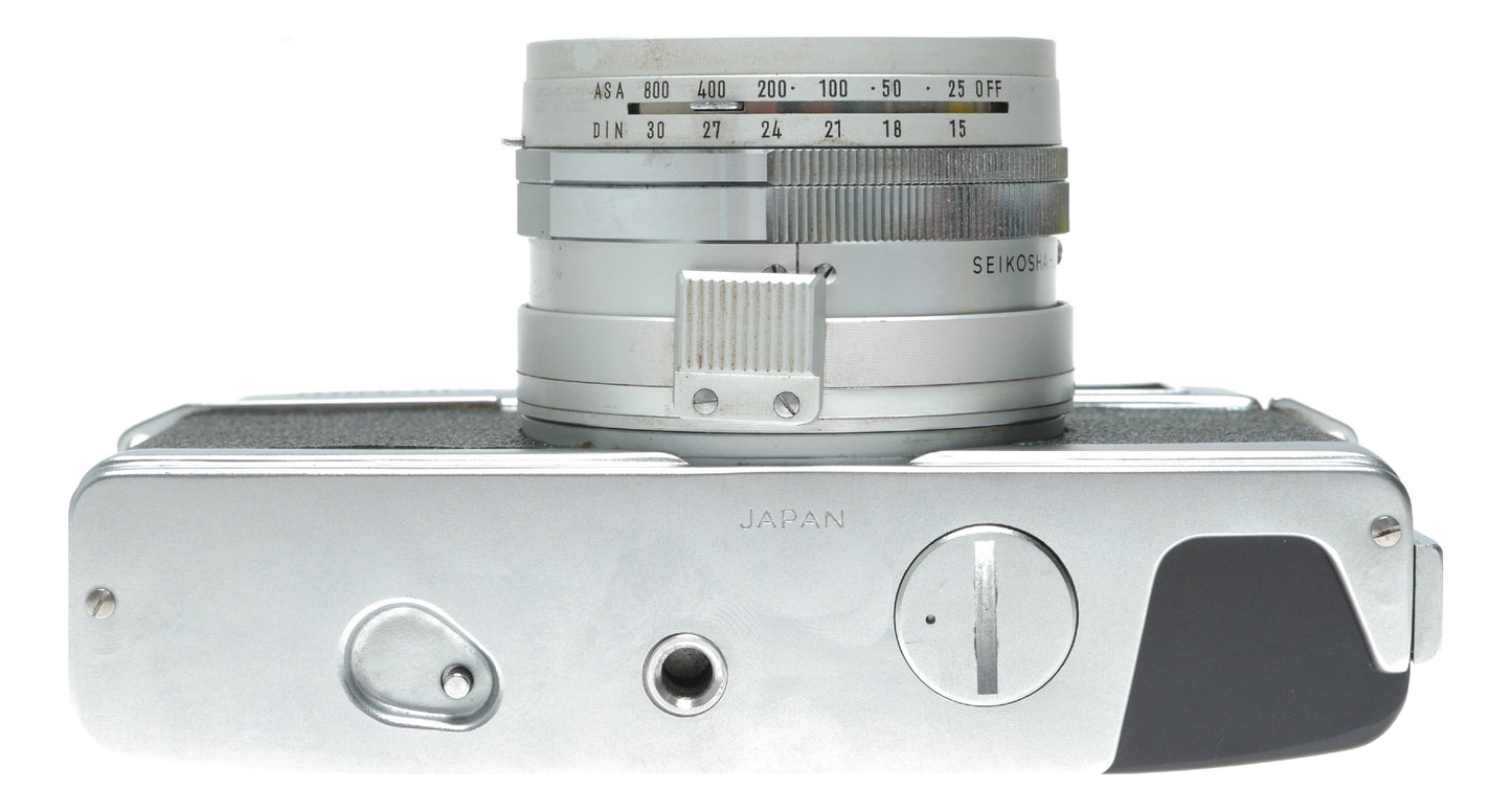 Minolta Hi-Matic 7 Vintage Rangefinder Camera with Minolta Rokkor 45mm f/1.8 Lens - View 7