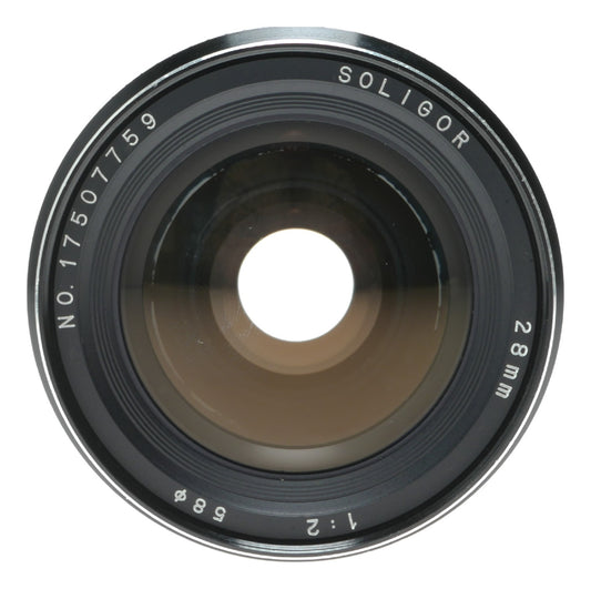 Soligor 28mm f/2 Vintage Prime Lens Made in Japan - View 2