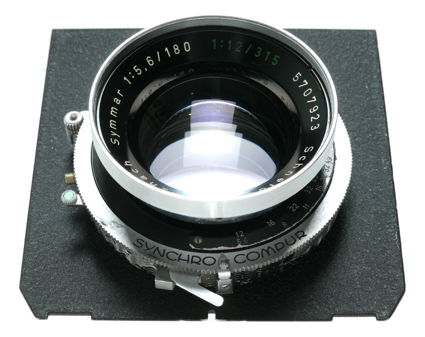 Schneider-Kreuznach Symmar 180mm f/5.6 Vintage Large Format Lens with Synchro-Compur Shutter - View 10