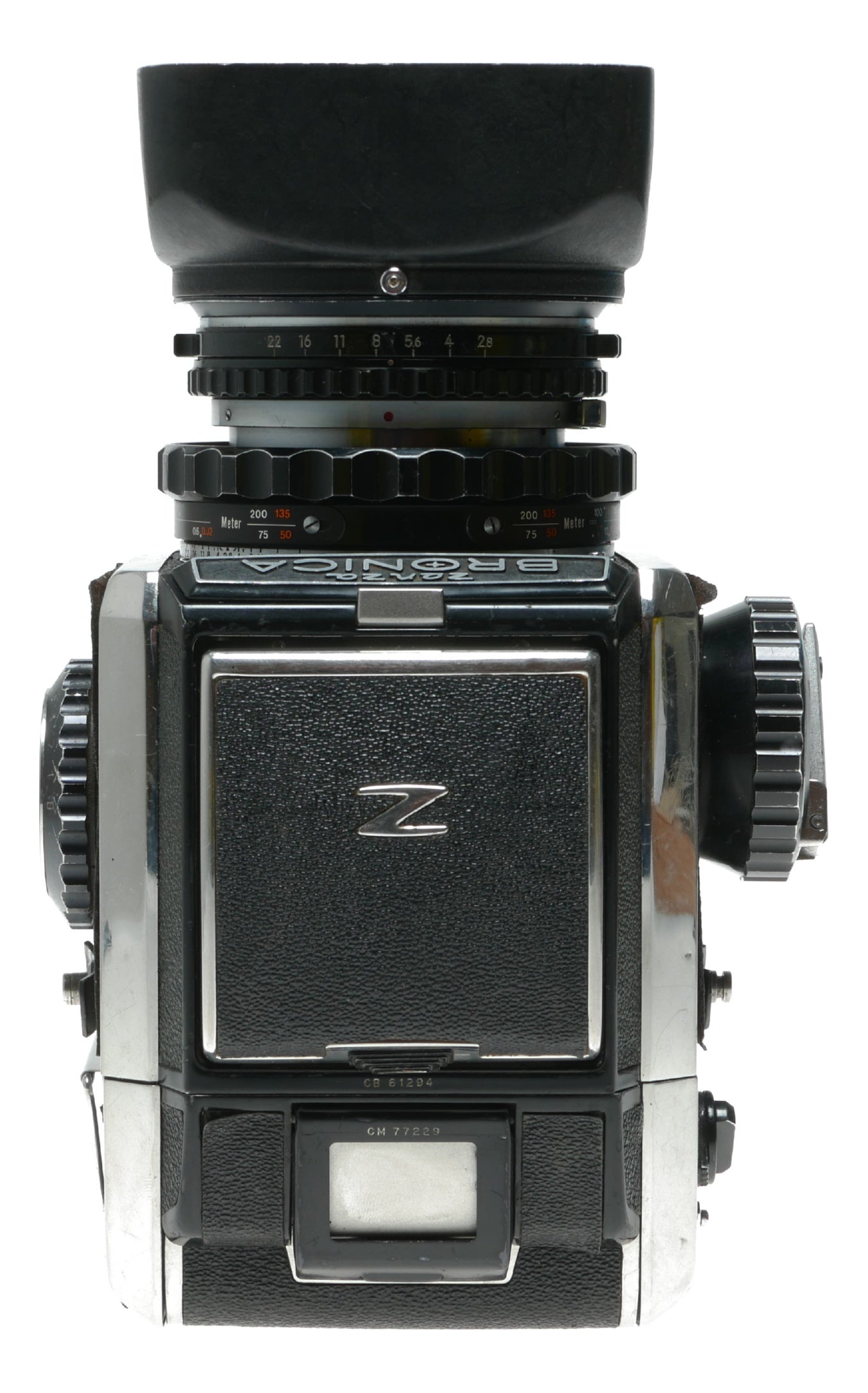 Bronica Zenza Bronica S2A Medium Format Film Camera with Nikkor-P 75mm f/2.8 Lens - View 7