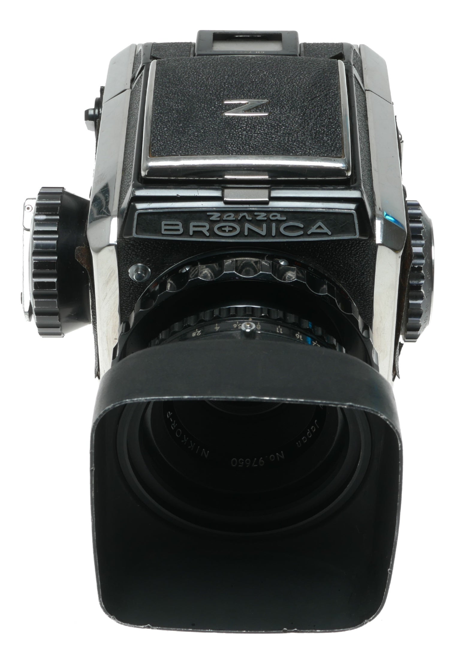 Bronica Zenza Bronica S2A Medium Format Film Camera with Nikkor-P 75mm f/2.8 Lens - View 12