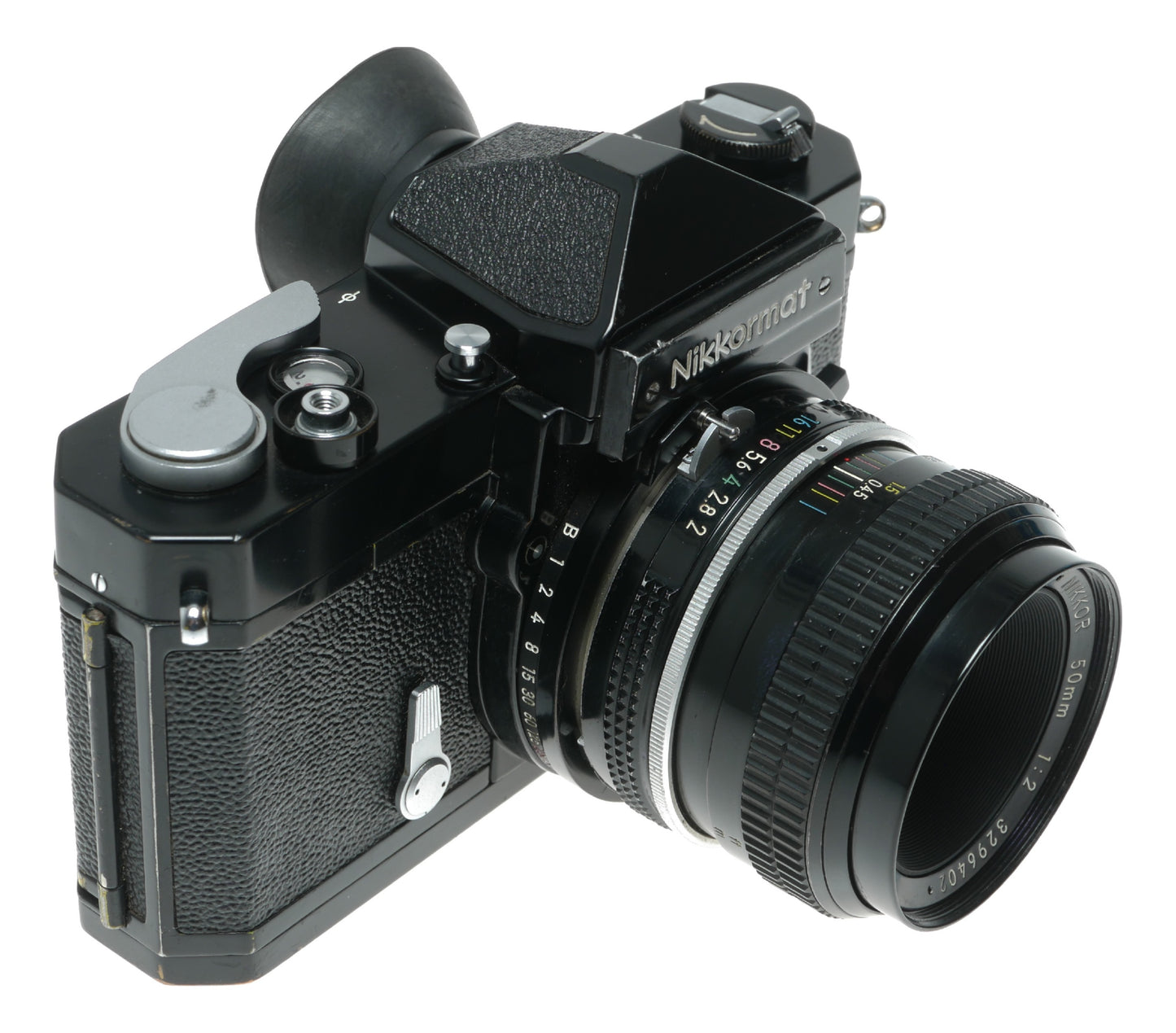 Nikkormat FT Vintage SLR Camera with Nikon NIKKOR 50mm f/2 Lens - View 4