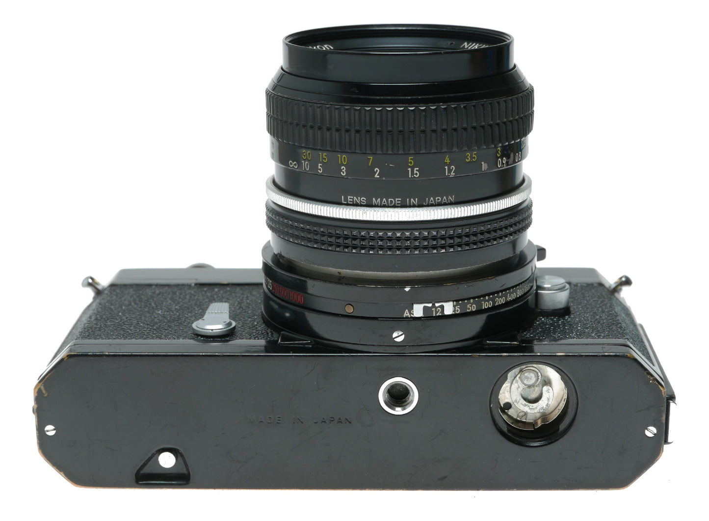 Nikkormat FT Vintage SLR Camera with Nikon NIKKOR 50mm f/2 Lens - View 8